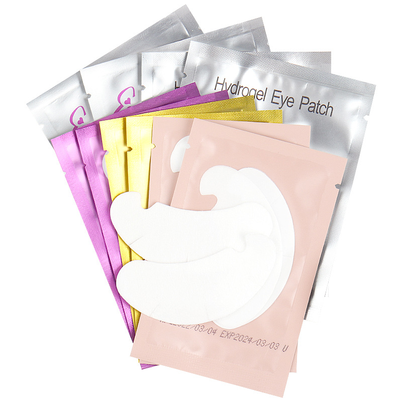 Eyelash Extension Guide - 50 Pairs Eyelash Extension Hydrogel Patches