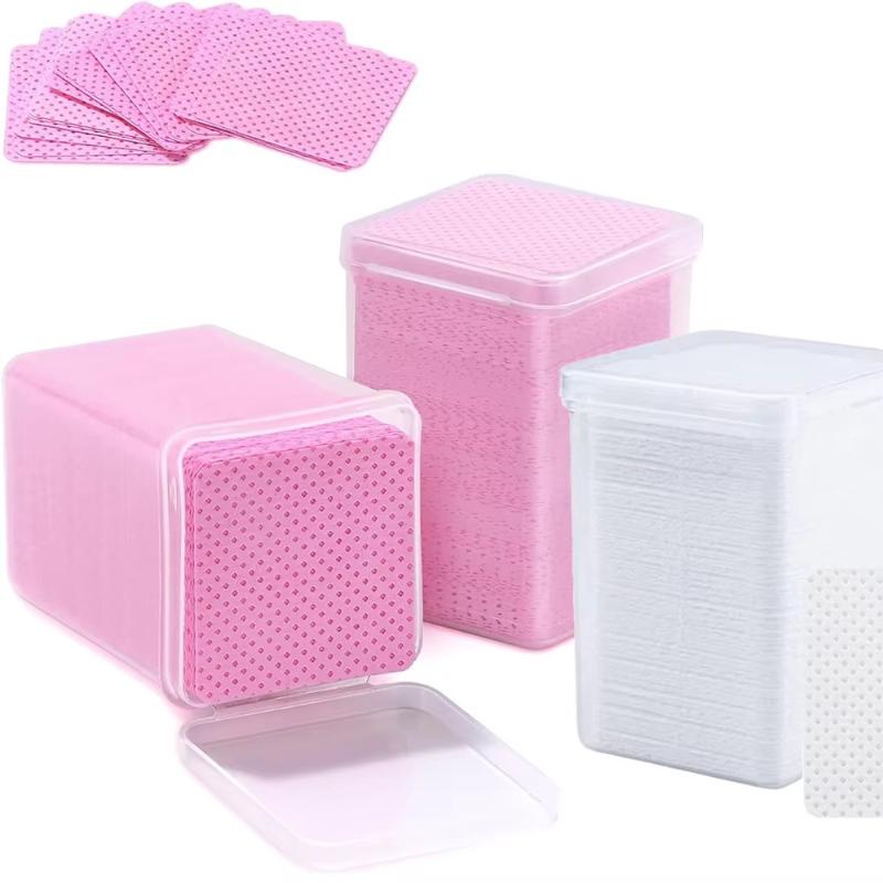 Eyelash Extension Glue Remover - 200Pcs Lint‑Free Nail Wipes Eyelash Extension