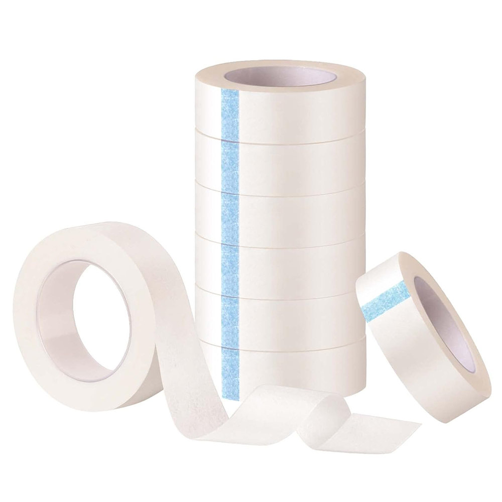 Eyelash Extension Guide - 5Rolls White Eyelash Tape Adhesive Eyelash