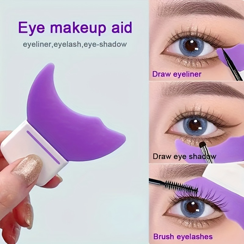 Eyelash Extension Guide - Beginner Friendly Eye Makeup Stencil with