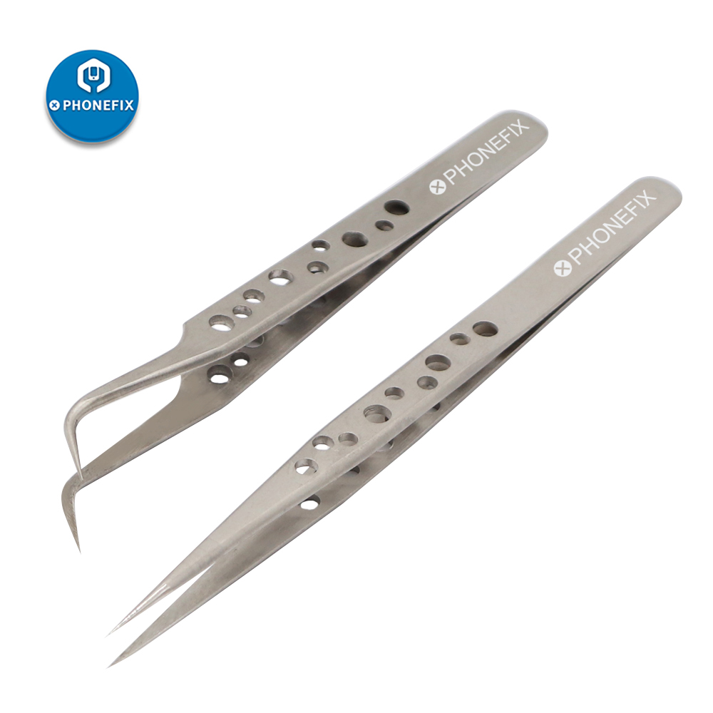 Eyelash Extension Guide - Electronics Industrial Tweezers Stainless Steel Precision