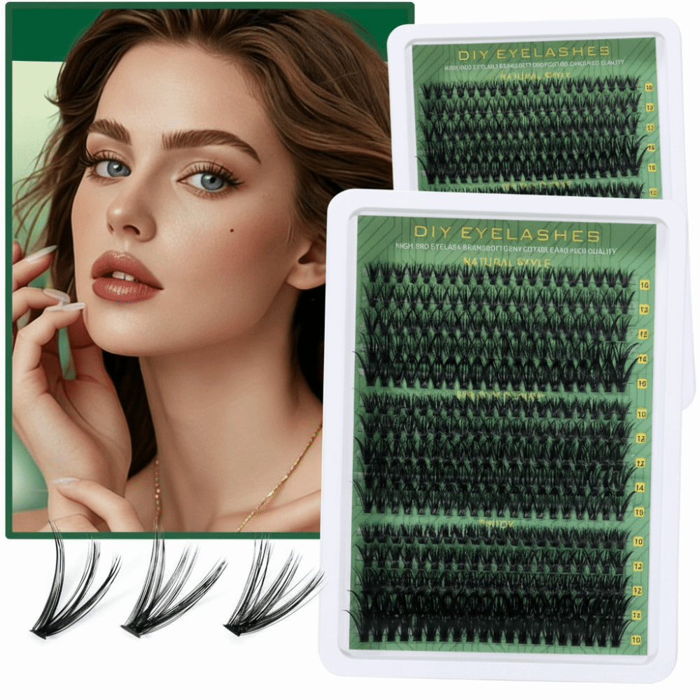 Natural Look False Eyelashes B - Eyelash Extension Look ulasan dan harga