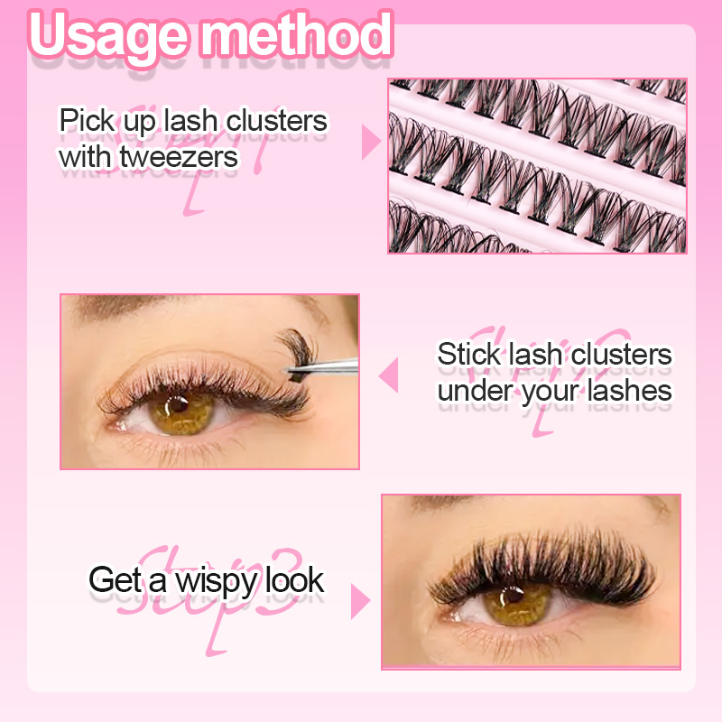 Individual Lashes Eyelash tuft - Eyelash Extension Look ulasan dan harga