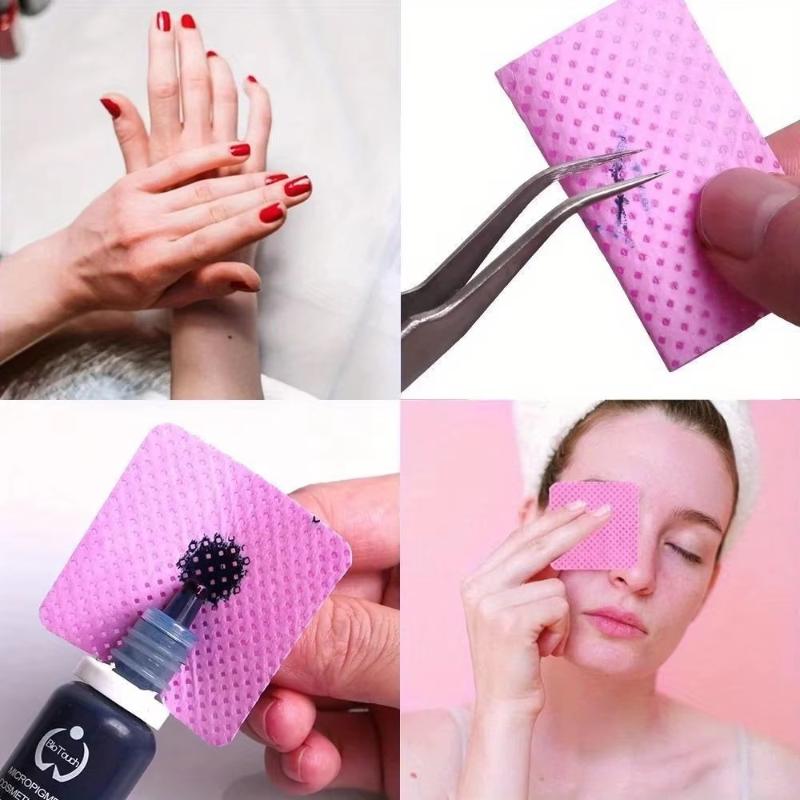 200Pcs Lint‑Free Nail Wipes Ey - Eyelash Extension Glue Remover ulasan dan harga