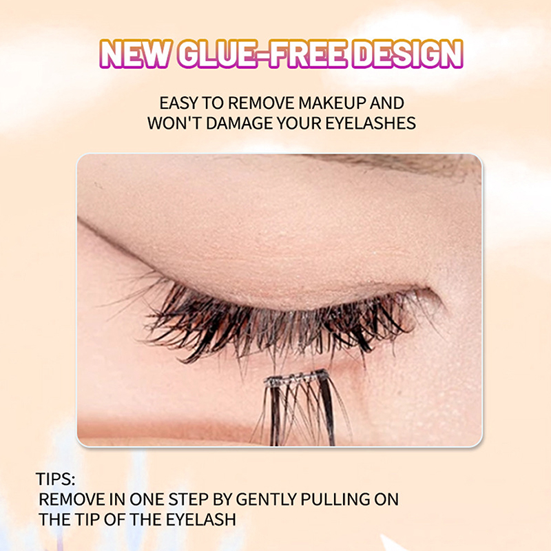 100-160Cluster Eyelash Extensi - Eyelash Extension No 10 ulasan dan harga