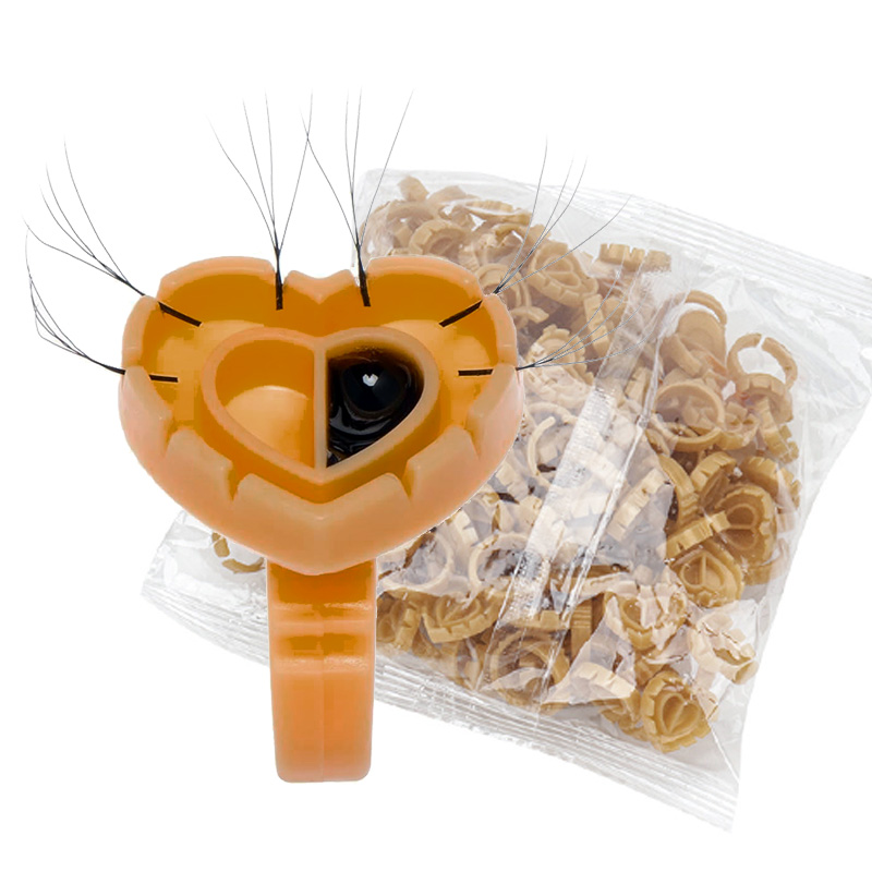 500PCS Glue Rings for Lash Ext - Eyelash Extension Guide ulasan dan harga