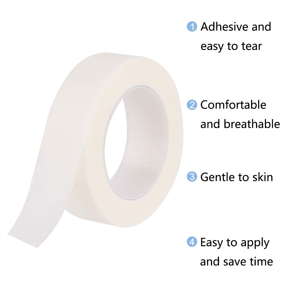 5Rolls White Eyelash Tape Adhe - Eyelash Extension Guide ulasan dan harga