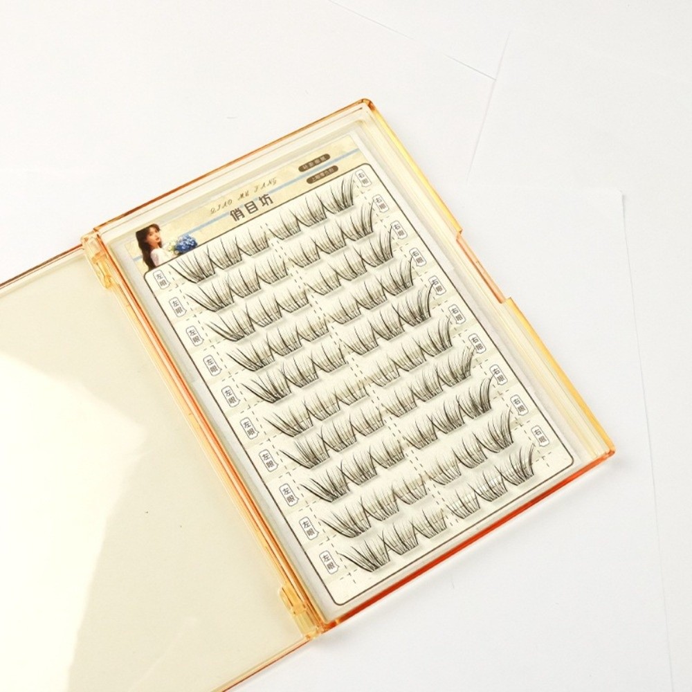 Mocha Brown Self Adhesive Fals - Eyelash Extension No 10 ulasan dan harga