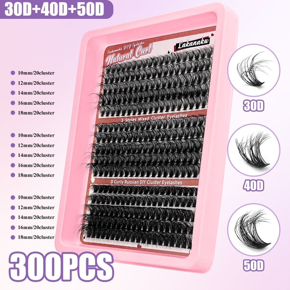 9-16mm Length False Eyelashes  - Eyelash Extension Look ulasan dan harga