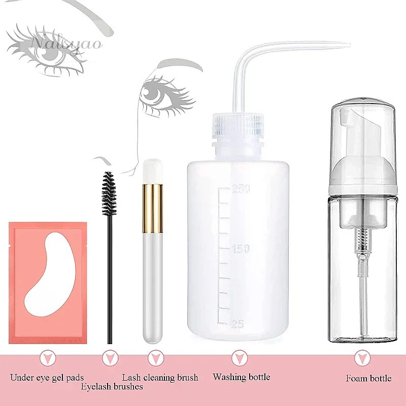 Eyelash Extension Cleaning Kit - Eyelash Extension Wash ulasan dan harga