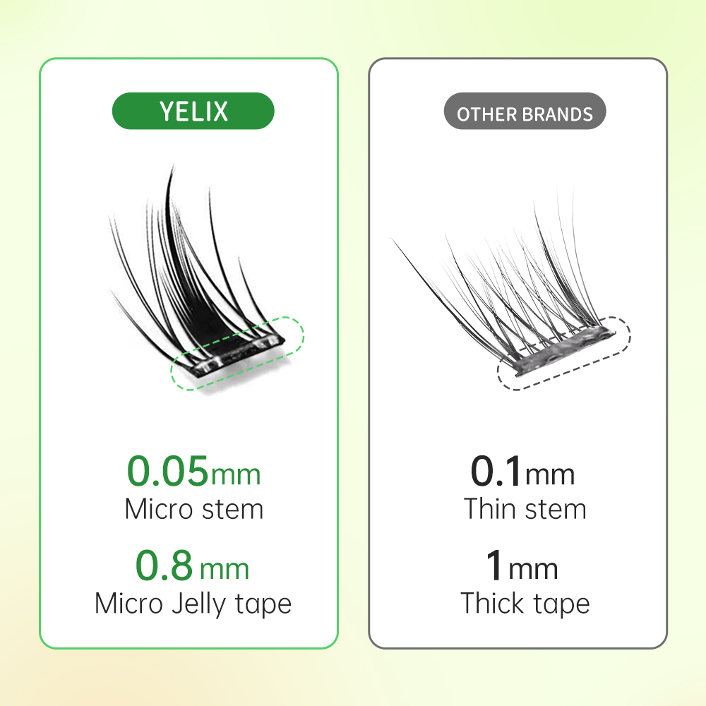 Yelix No Glue Needed False Eye - Eyelash Extension No 10 ulasan dan harga