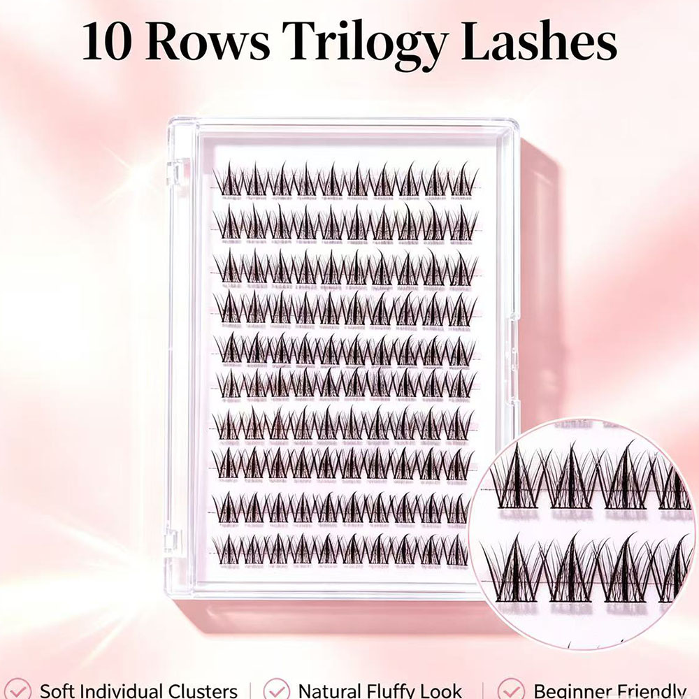 Premium Self Adhesive Wispy Cl - Eyelash Extension No 10 ulasan dan harga