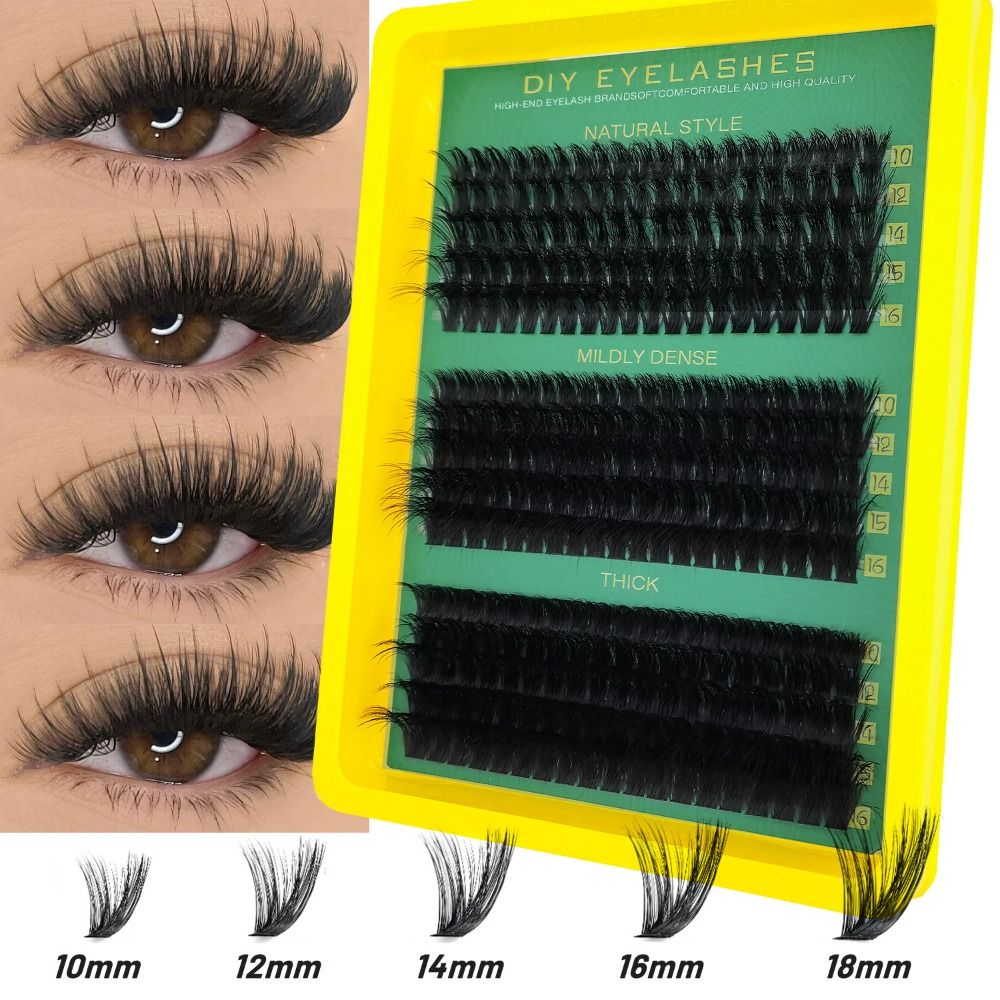 Natural Look False Eyelashes B - Eyelash Extension Look ulasan dan harga