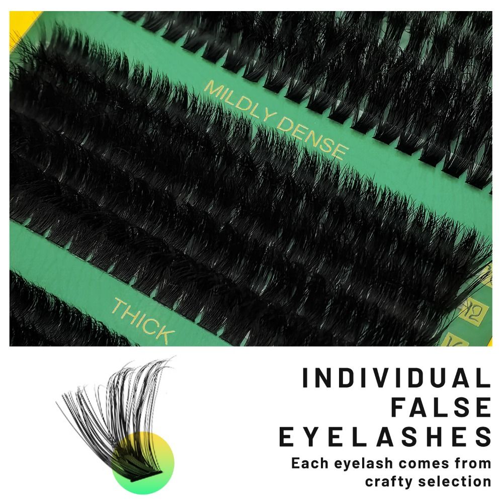 Natural Look False Eyelashes B - Eyelash Extension Look ulasan dan harga