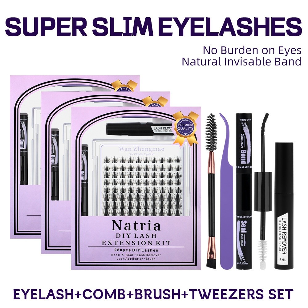 8-18mm Length False Eyelashes  - Eyelash Extension Look ulasan dan harga