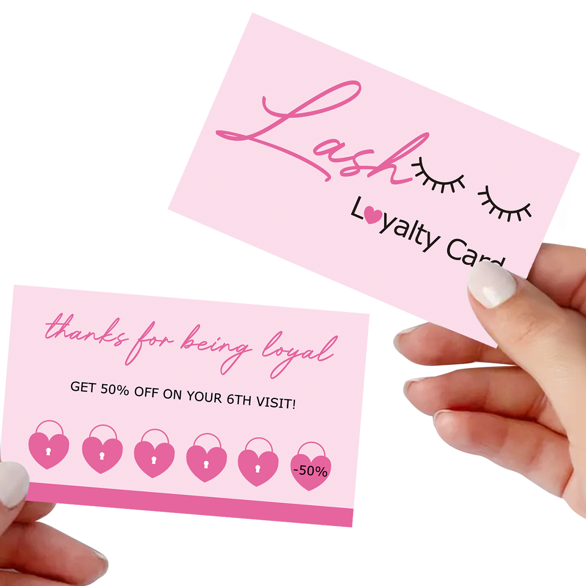 50Pcs/lot Marble Eyelash After - Lash Mapping Sticker ulasan dan harga