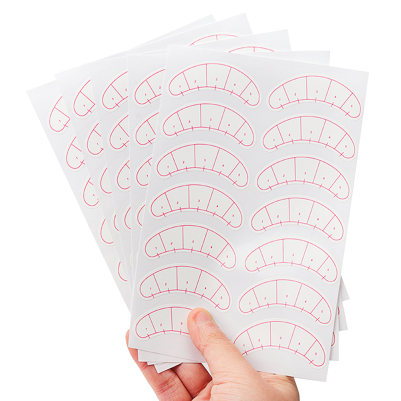 70 Pairs Eyelash Mapping Stick - Lash Mapping Sticker ulasan dan harga