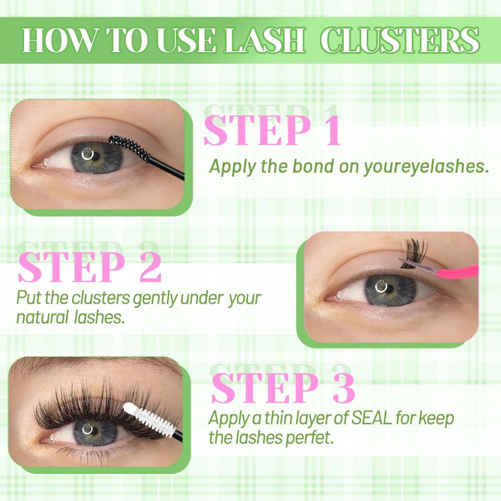 Natural Look False Eyelashes W - Eyelash Extension Look ulasan dan harga