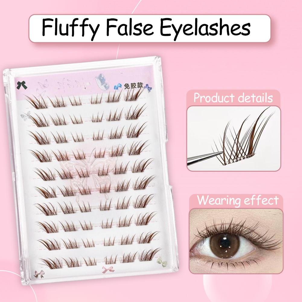 No Need Glue Fox Eye Effect Fl - Eyelash Extension No 10 ulasan dan harga