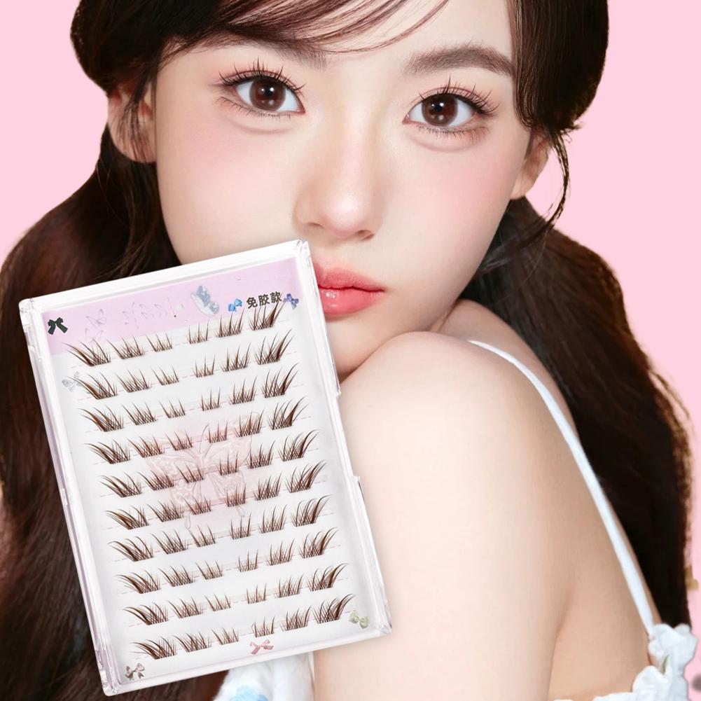 No Need Glue Fox Eye Effect Fl - Eyelash Extension No 10 ulasan dan harga