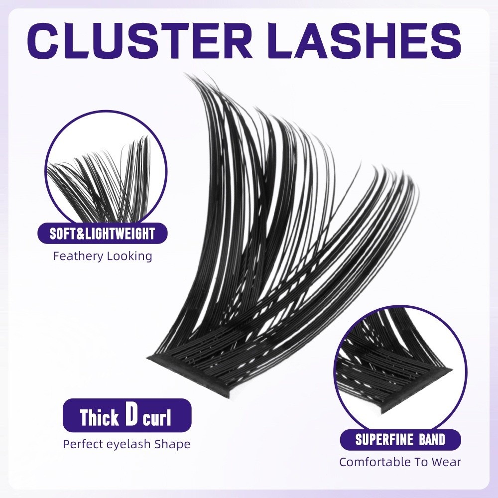 8-18mm Length False Eyelashes  - Eyelash Extension Look ulasan dan harga