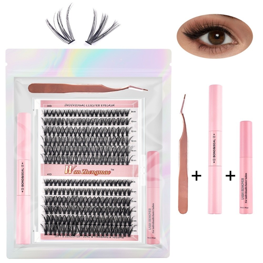 8-16mm Length False Eyelashes  - Eyelash Extension Look ulasan dan harga