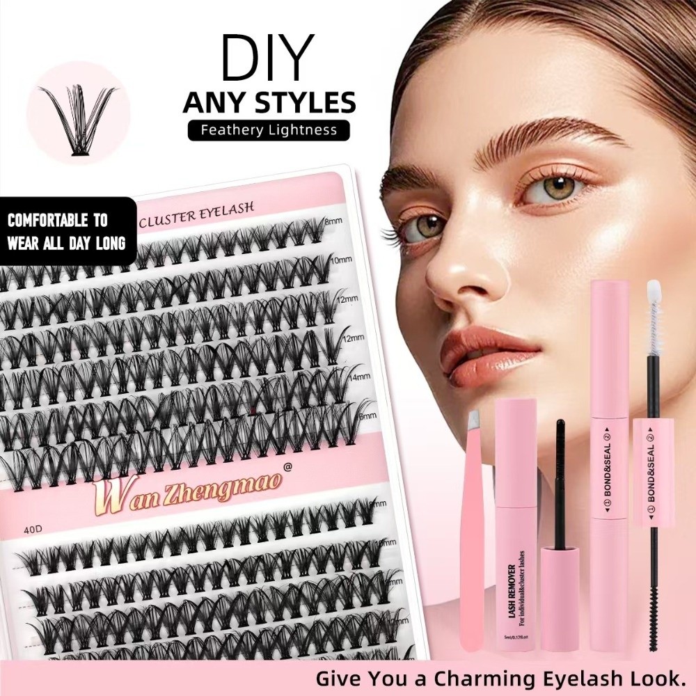8-16mm Length False Eyelashes  - Eyelash Extension Look ulasan dan harga