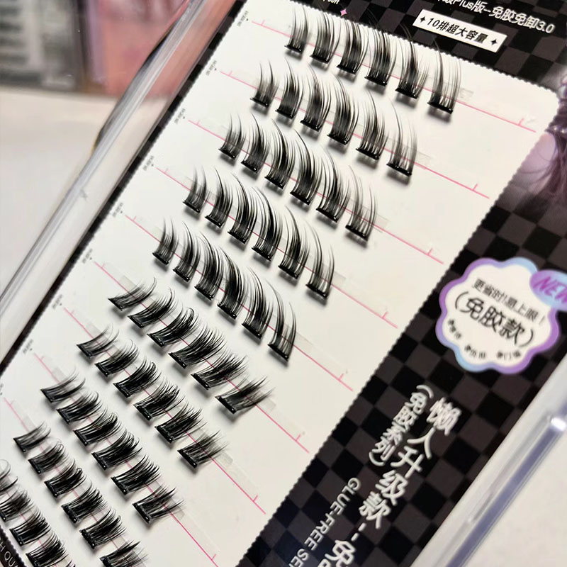 Fox Cluster Lashes Self-Adhesi - Eyelash Extension No 10 ulasan dan harga