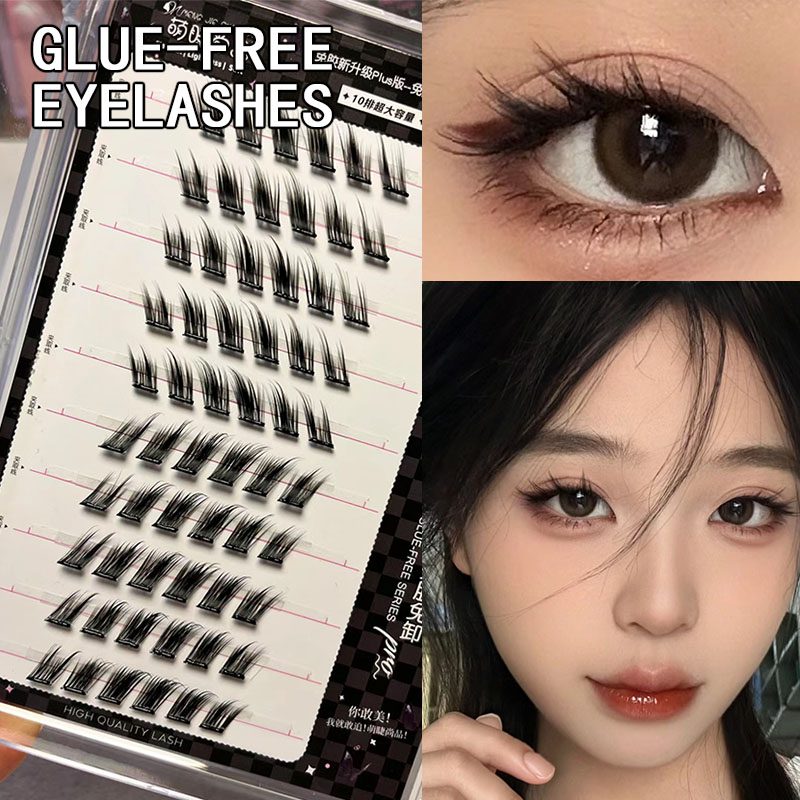 Fox Cluster Lashes Self-Adhesi - Eyelash Extension No 10 ulasan dan harga