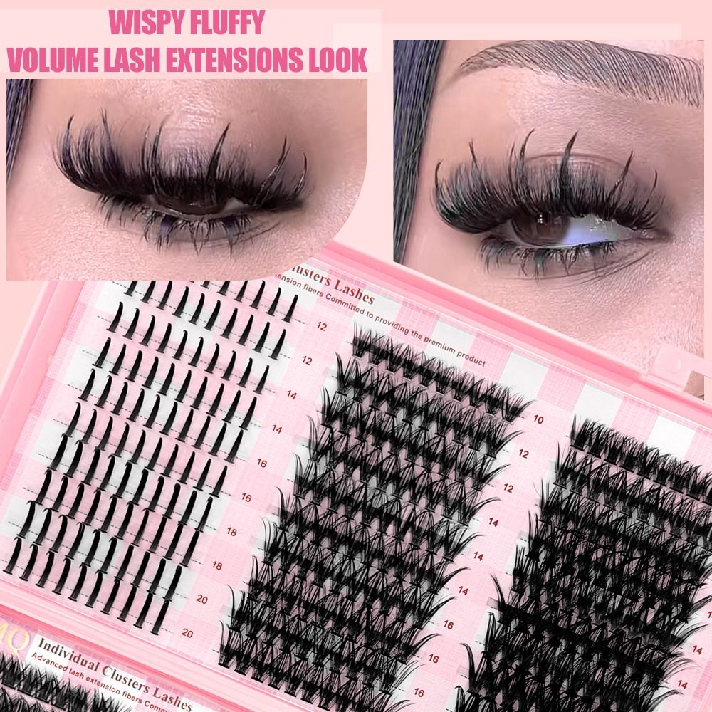 9-16mm Length False Eyelashes  - Eyelash Extension Look ulasan dan harga