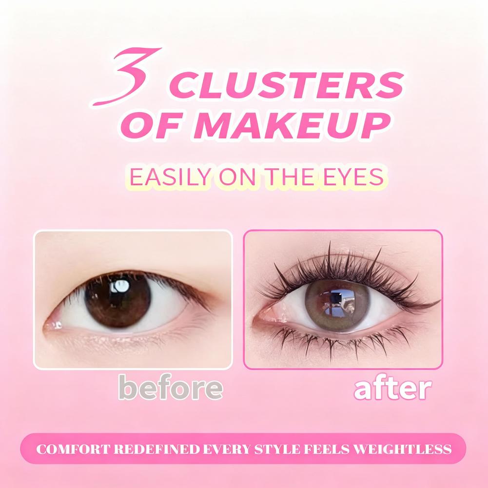Self-Adhesive Eyelash Clusters - Eyelash Extension No 10 ulasan dan harga